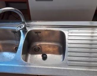 Lavello acciaio inox 2 pozzetti