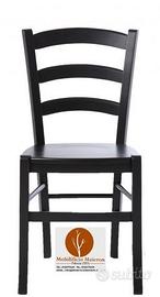 Sedie In Legno Per Bar Ristorante Nero 3011CN