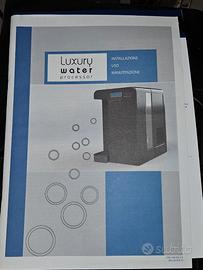 Macchina per erogatore acqua frizz. luxu.ry