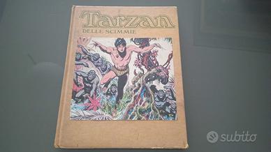 libro tarzan delle scimmie 1973 prima edizione ill