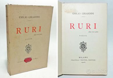 RURI - POESIE - EMILIO GIRARDINI 1903
