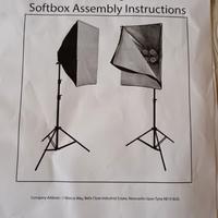 Kit luci per fotografia