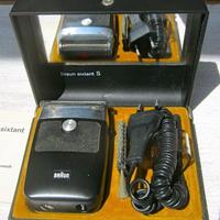 RASOIO ELETTRICO BRAUN SIXTANT S vintage
