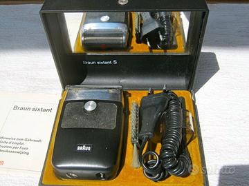 RASOIO ELETTRICO BRAUN SIXTANT S vintage
