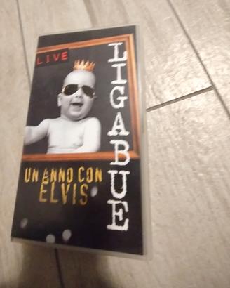 cassetta video vhs Ligabue 