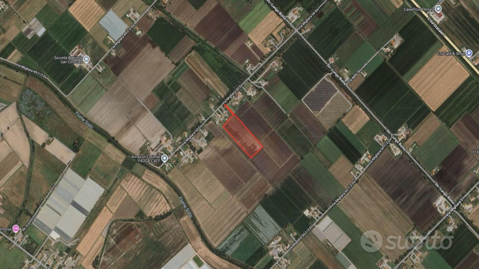 Terreno agricolo di 3 ettari pianeggiante - Vista 6