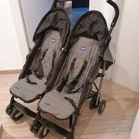 passeggino gemellare chicco echo