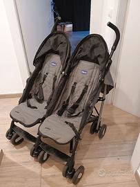 passeggino gemellare chicco echo