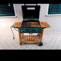 barbecue a gas