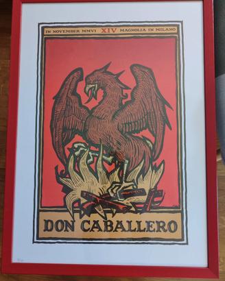 Serigrafia Don Caballero by Malleus