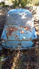 Fiat 600 prima serie vetri scorrevoli