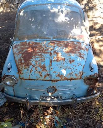 Fiat 600 prima serie vetri scorrevoli