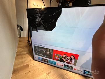 Tv 65 schermo rotto pezzi di ricambio