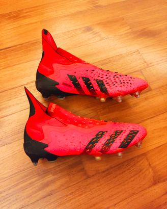 Scarpini Adidas Predator Freak+SG Rosso 