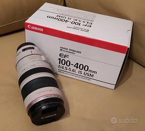 zoom Canon EF 100-400 F.4.5/5.6 L IS USB