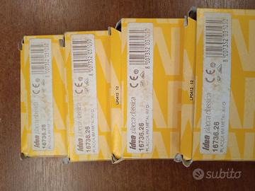 Placca Vimar Idea 6 moduli metallo avio 16736.26