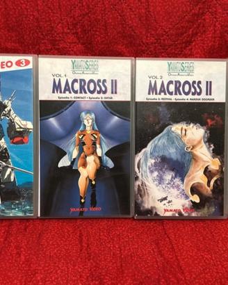 Vhs Macross e Macross II