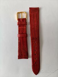 Cinturino in pelle di lucertola 18mm