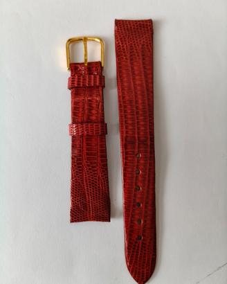 Cinturino in pelle di lucertola 18mm