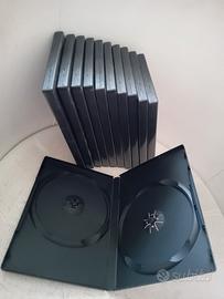 custodie doppie DVD CD 10 pezzi