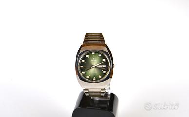 Orologio Revue ,green dial, vintage