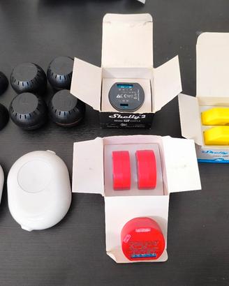 Shelly smart switch, led e sensori temperatura