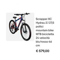 Bicicletta Mountain bike