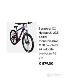 Bicicletta Mountain bike