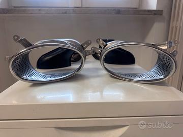 Punta di scarico inox completa