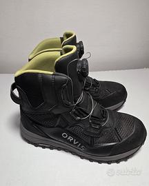 Scarponi Orvis Pro BOA wading + chiodi + ricambio
