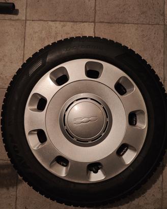 Kit completo come nuovi cerchi e gomme invernali 