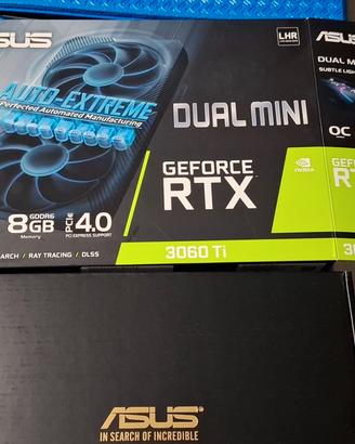Scheda video Asus GEFORCE RTX 3060TI Mini 8 GB OC