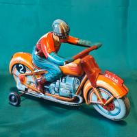 Modellino Moto TECHNOFIX G.E. 255 – TIN TOY – 1950