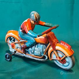 Modellino Moto TECHNOFIX G.E. 255 – TIN TOY – 1950