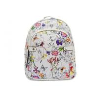 Zaino da Donna arrotondato in ecopelle floreale