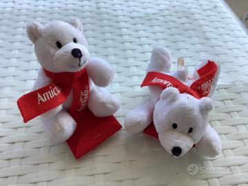 Coppia Peluche Orsetti Coca-Cola da collezione 