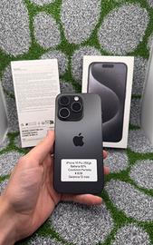 iPhone 15 Pro 256gb Nero - 🔋92% Gar. 12 Mesi