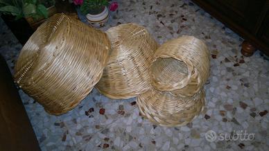 Ceste di vimini e canne, Nuove