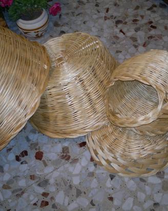 Ceste di vimini e canne, Nuove