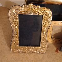 7 portafoto cornici in silverplated ben conservate