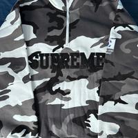 Supreme flag half zip camo FW26