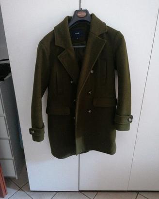 cappotto verde scuro Kiabi oversize