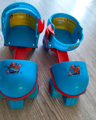 pattini bambini spiderman