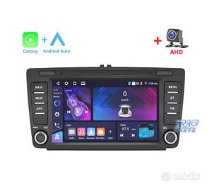 RADIO GPS ANDROID 10 PER SKODA OCTAVIA 09-13 USB T