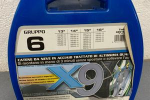 Catene da neve gruppo 6