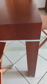TAVOLO ALLUNGABILE, SEDIE CALLIGARIS E ALTRO