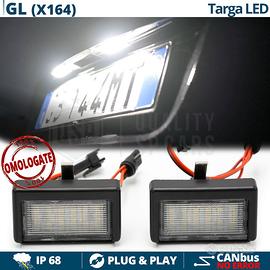 Placchette Luci TARGA LED PER Mercedes GL CANBUS