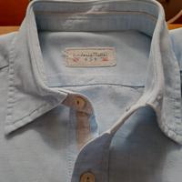 camicia cot/lino uomo