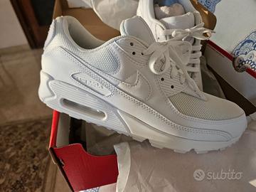 Scarpe   bianche Nik Air Max 90 nuove misura 44