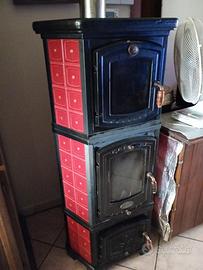 stufa a legna con forno 